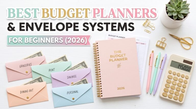 Best Budget Planners & Envelope Systems for Beginners (2026)